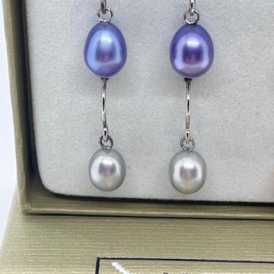 LOT 187: 6 Pairs Honora Cultured Pearl Drop Earrings