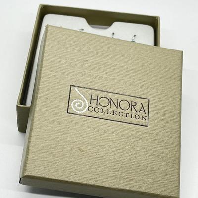 LOT 187: 6 Pairs Honora Cultured Pearl Drop Earrings