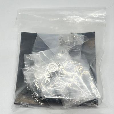 LOT 189: Nine Silvertone Locking Magnetic Jewelry Clasps