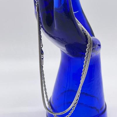 LOT 191 Two Steel By Design 11" Ankle Bracelets