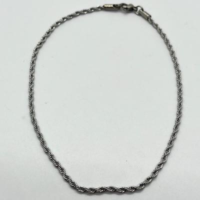 LOT 191 Two Steel By Design 11" Ankle Bracelets