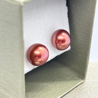 LOT 194: Four Pairs Honora Cultured Pearl Stud Earrings