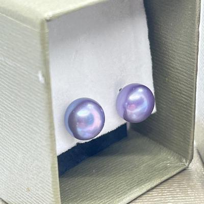 LOT 194: Four Pairs Honora Cultured Pearl Stud Earrings