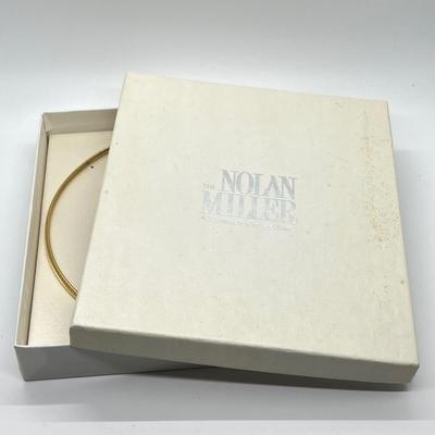 LOT 197: Nolan Miller Omega 18" Necklace with Slide Pendant Trio