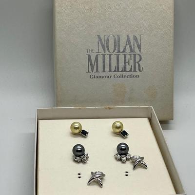 LOT 199: Assorted Pairs of Earrings And Incomplete Sets by Honora & Nolan Miller
