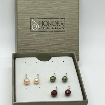 LOT 199: Assorted Pairs of Earrings And Incomplete Sets by Honora & Nolan Miller