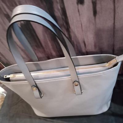 LOT 30  H & M IVORY COLORED PURSE AND MORE