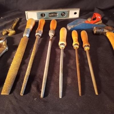 LOT 21 SET OF FILES-LEVEL-WOOD LEIGH-HAND TOOLS