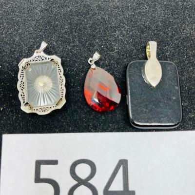 Lot of 3 Pendants