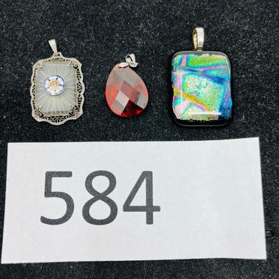 Lot of 3 Pendants