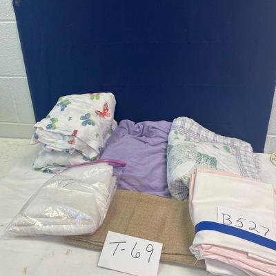 Sheets, curtains & pillow shams