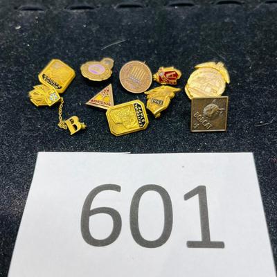 Lot of award pins Fraternal pins
