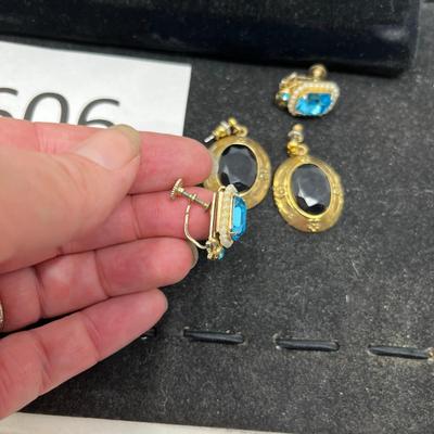 Lot of Costume Earrings & Rings