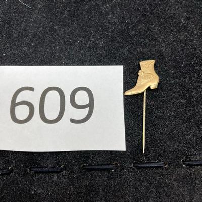 Gold Filled Advertising Stick Pin Hamilton Brown Shoe Co.