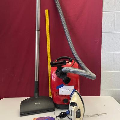 Miele Vacuum, iron and fly swatters