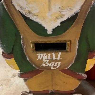 Vintage Santa Elf mail box for Santa letters