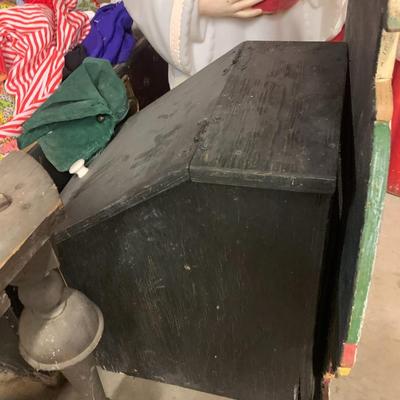 Vintage Santa Elf mail box for Santa letters