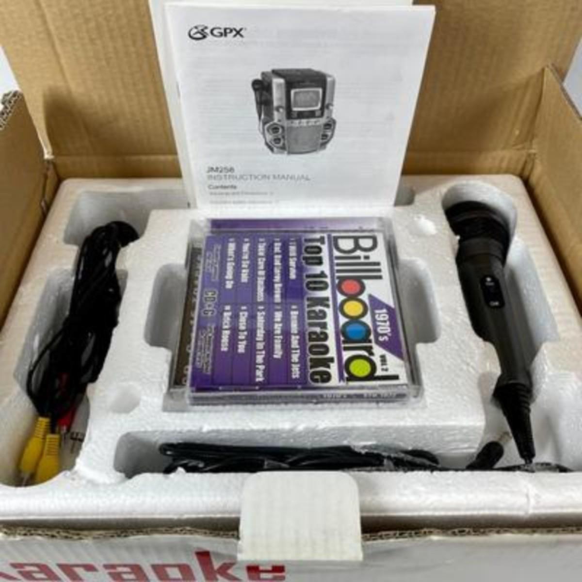 GPX JM258 Karaoke Singing System