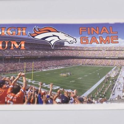 Denver Broncos Commemorative Envelopes