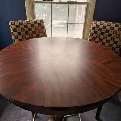 Pub table with 4 chairs