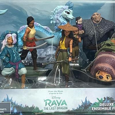 DISNEY ~ Raya & The Last Dragon ~ Deluxe Figurine Toy Set