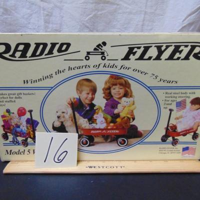 Item 16 Radio Flyer Wagon
