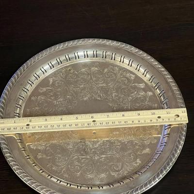 Decorative items and Tray