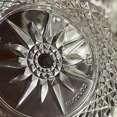 Dessert Bowl Carved Glass