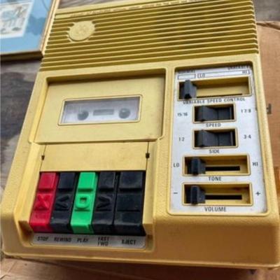 Vintage national library braille cassette player