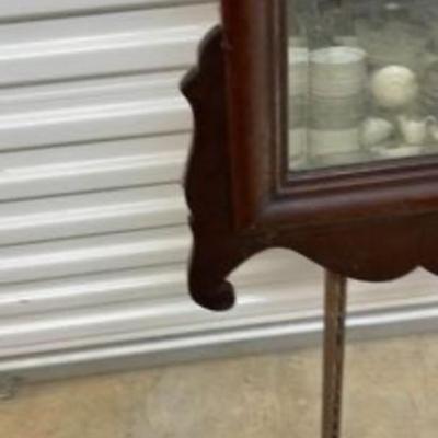 Antique Wood Mirror