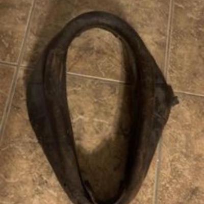 Antique Horse Yoke Mirror