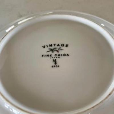 Vintage Fine China Japan 6701