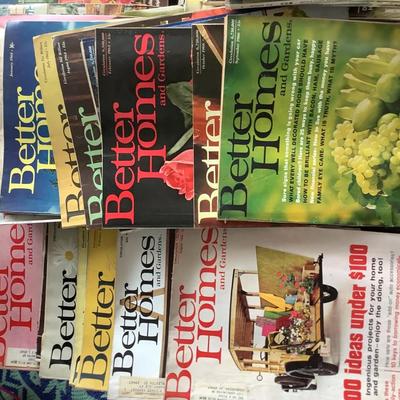 Magazines from the 60â€™s & 70â€™s - Better Homes & Gardens