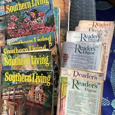 Magazines from the 60â€™s & 70â€™s - Southern Living, Good Housekeeping, Readerâ€™s Digest
