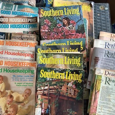 Magazines from the 60â€™s & 70â€™s - Southern Living, Good Housekeeping, Readerâ€™s Digest