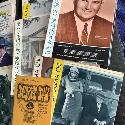 Magazines from the 60â€™s & 70â€™s- Sigma Chi