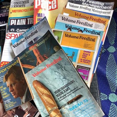 Magazines from the 60â€™s & 70â€™s- Volume Feeding & various