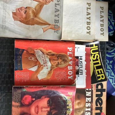 Magazines from the 60â€™s & 70â€™s- Playboy 1960â€™s & various