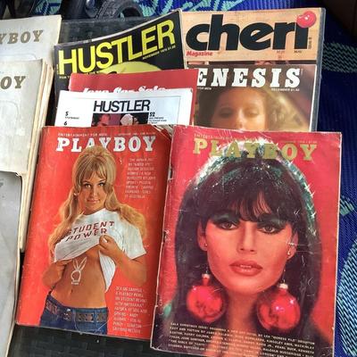 Magazines from the 60â€™s & 70â€™s- Playboy 1960â€™s & various