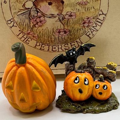 Wee Forest Folk Spooked Pumpkins A-06