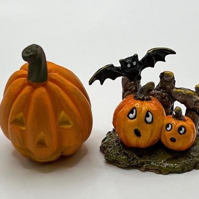 Wee Forest Folk Spooked Pumpkins A-06