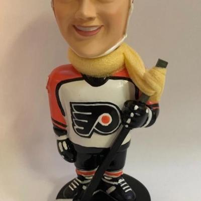 Rare NHL Philadelphia Flyers 2002 Season Ticket Holder Boy Bobble Head 7â€ tall approx
