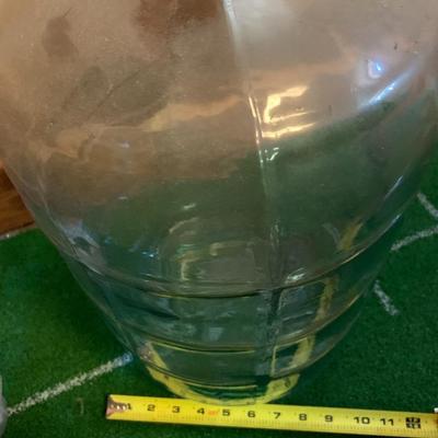 Vintage Crisa 5 Gallon Glass Water Bottle Jug Made In Mexico - 19.5â€ high x 10.5â€ wide approx