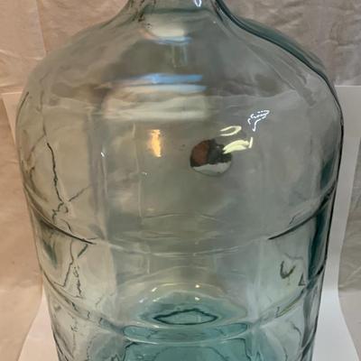 Vintage Crisa 5 Gallon Glass Water Bottle Jug Made In Mexico - 19.5â€ high x 10.5â€ wide approx