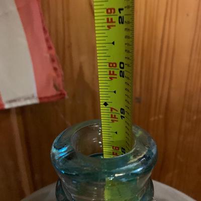 Vintage Crisa 5 Gallon Glass Water Bottle Jug Made In Mexico - 19.5â€ high x 10.5â€ wide approx