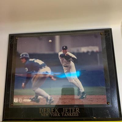 Derek Jeter New York Yankees Plaque - 13â€ wide x 10.5 high approx