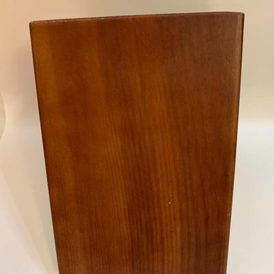 19 slot Wood Knife Block - 8.5â€ deep x 6â€ wide x 8â€ high approx