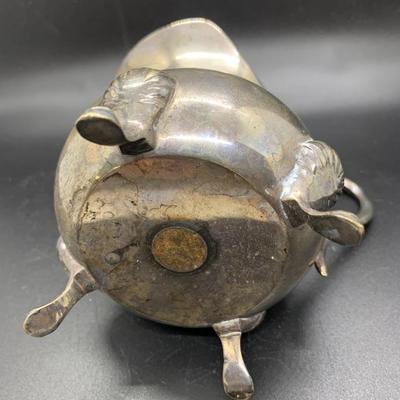 Vintage Silver Plated Tea Set with F. B. Rogers Pot, creamer, sugar and tray - See pics
