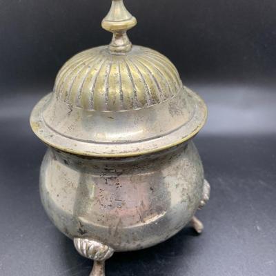 Vintage Silver Plated Tea Set with F. B. Rogers Pot, creamer, sugar and tray - See pics