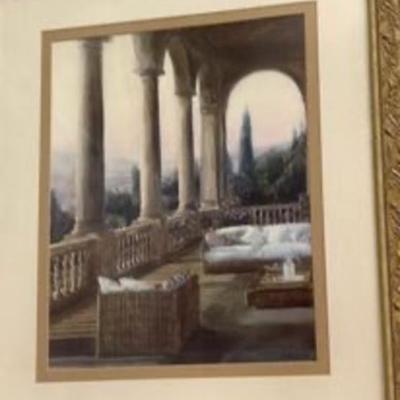 Nice Large Vintage Picture